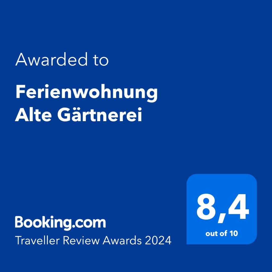 Ferienwohnung Alte Gärtnerei Thale Exterior foto