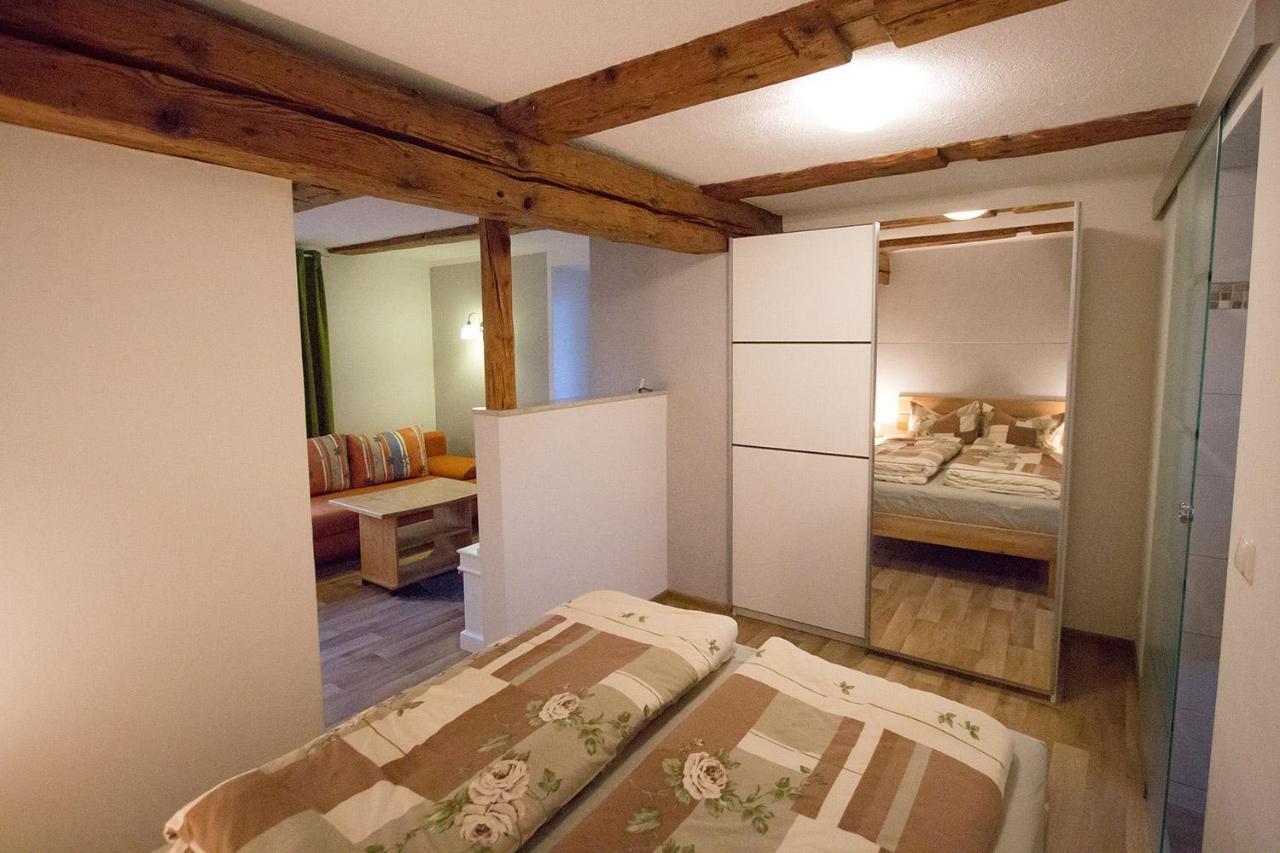 Ferienwohnung Alte Gärtnerei Thale Exterior foto